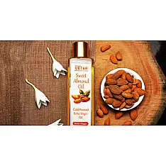 Ubtan ☘ Cold Pressed Sweet Almond Oil ☘ 11 { 50ml/200ml }